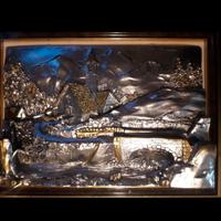 Quadro Paesaggio Inox