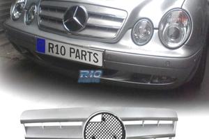 GRIGLIA MERCEDES CLK W208 COUPÈ CABRIO 96-02 CROMO