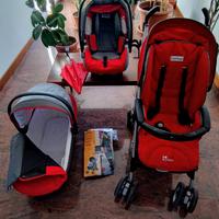 Trio Peg Perego Pliko P3 + Passeggino Pliko Mini