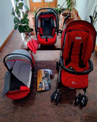 Trio Peg Perego Pliko P3 + Passeggino Pliko Mini