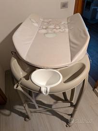 fasciatoio con vasca bagnetto