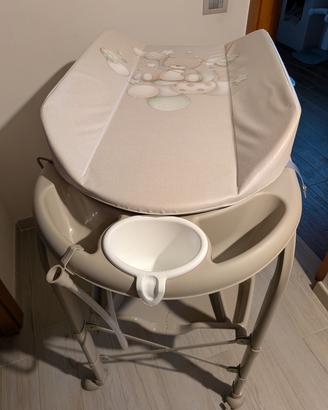 fasciatoio con vasca bagnetto