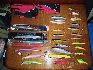 rapala porta artificiali + artificiali spinning 