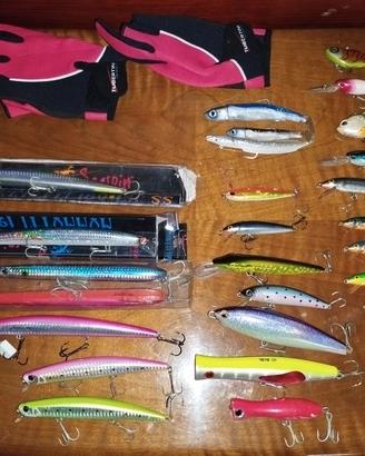 rapala porta artificiali + artificiali spinning 