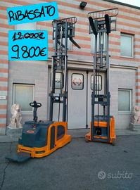 CARRELLO ELEVATORE ELETTRICO UOMO A BORDO OMG 20Q