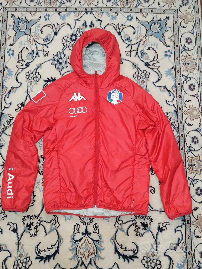 Fisi Giacca Giacca Rossa Kappa Piumino Leggero Uomo Kappa FISI