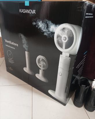 Ventilatore con umidificatore 