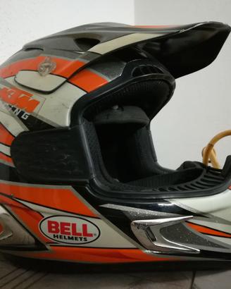 Casco Motocross BELL HELMET KTM Racing Moto 7k