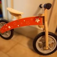 BICICLETTA SENZA PEDALI IN LEGNO - MARCA PLAYTIVE