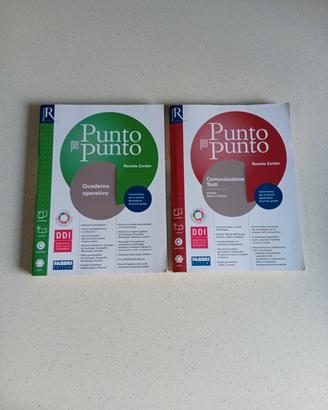 Libri grammatica medie "punto per punto" 