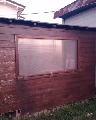 CASETTA LEGNO 3X2MT CON  TAVOLE 2CM