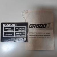 libretto Suzuki DR600