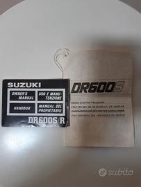 libretto Suzuki DR600