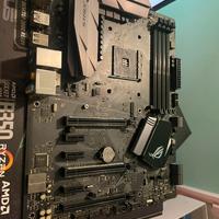 Scheda madre asus strix b350 am4