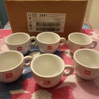 6 tazze cappuccino Illy 