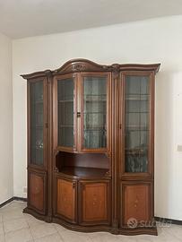 Vetrinetta in legno antico, Messina