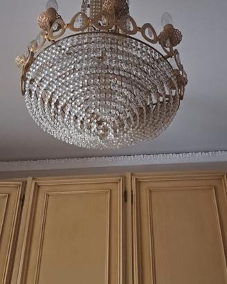 Lampadario in cristallo