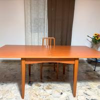 Tavolo allunganile a libro+4 sedie