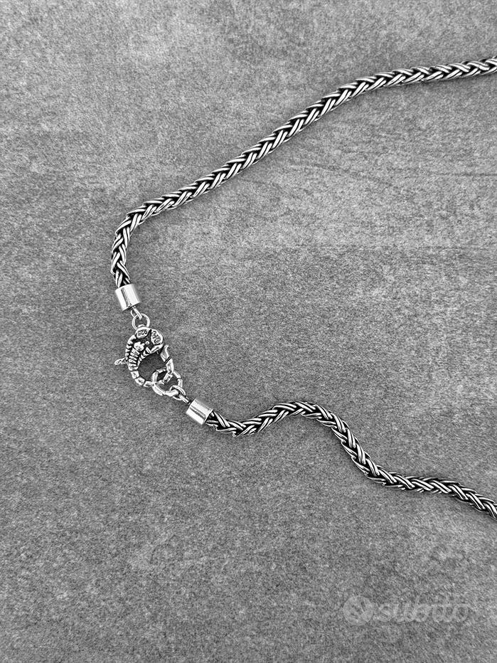 Collana uomo argento 925 Vendita in Abbigliamento e accessori
