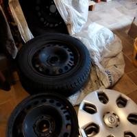 cerchi in acciaio 16'' usati + copricerchi