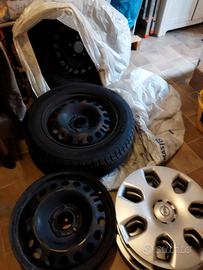 cerchi in acciaio 16'' usati + copricerchi