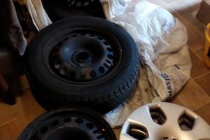 cerchi in acciaio 16'' usati + copricerchi