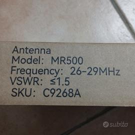 ANTENNA CB RETEVIS MR500 E BASE MAGNETICA NUOVE