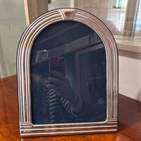 Cornice velluto argento 800