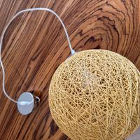 Lampadario in Rattan
