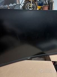 Monitor curvo 27” schermo rotto