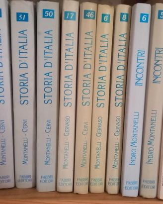 STORIA D'ITALIA+INCONTRI 10LIBRI. MONTANELLI-CERVI