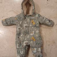 Tuta invernale neonato 1 mese Idexe