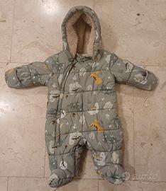 Tuta invernale neonato 1 mese Idexe
