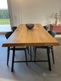 Tavolo in rovere massello