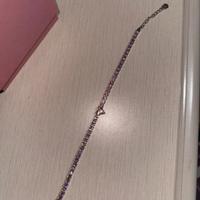 Bracciale tennis rosa