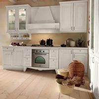 Cucina Classica con Ante a telaio in Vero Legno🪑