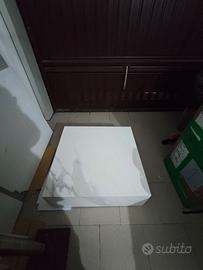 Tavolino da salotto Cubo moderno effetto Marmo