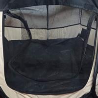 Recinto box in tessuto pieghevole per animali