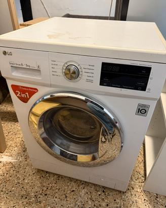 LG Lavasciuga 8 + 5 Kg classe DE 1400giri/min