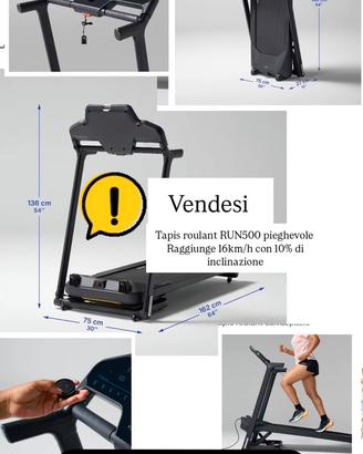 Tapis Roulant RUN500