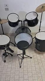 Batteria acustica, set completo