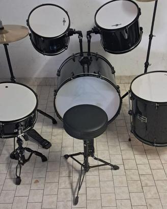 Batteria acustica, set completo
