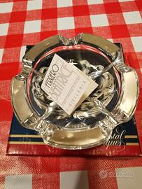 posacenere cristallo argento 