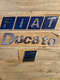 Scritte emblema fiat ducato 2.8 jtd
