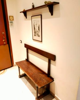  2 panchine e mensole