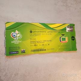 Biglietto Finale Coppa del Mondo 2006 Ticket 