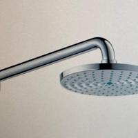 soffione con braccio Hansgrohe 27468000 imballato