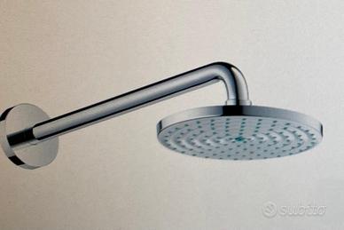 soffione con braccio Hansgrohe 27468000 imballato
