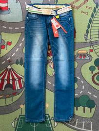 Jeans con cintura nuovi con cartellino, 12 anni