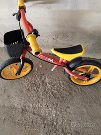 bicicletta senza pedali 